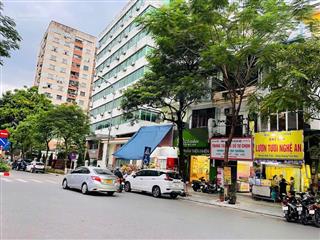 Mặt đường trần đăng ninh 50m  4 tầng  mặt tiền 4m vỉa hè đường rộng 3 làn xe ô tô, kinh doanh