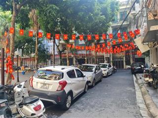 Vip phân lô phố hoàng ngân view vườn hoa ô tô vòng quanh, hiếm 65m2, 5 tầng, mặt tiền 4,2m, kd