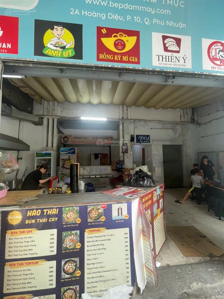 Kiot kinh doanh hoàng diệu phú nhuận, gần centre point, đại học kinh tế, khách sạn mường thanh