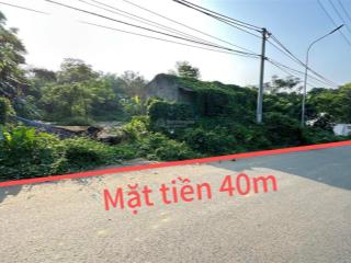 Bán 7800m/400m thổ cư lô góc tại phú mãn, quốc oai (phú cát mới)