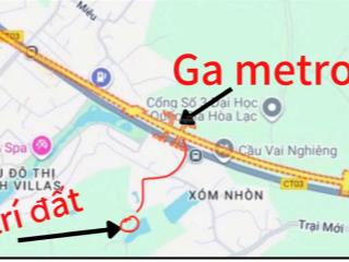 Nhỉnh 10tr/m bán 503m/75m thổ cư cách ga metro chỉ 500m