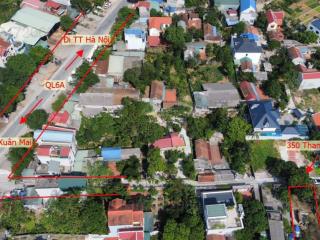350m2 làn 2  ql6  trung tâm hành chính xã phú nghĩa