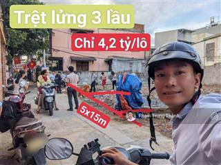 Cơ hội lô đất vàng 68m2  mt đường 52, hiệp bình chánh chỉ 4.2 tỷ
