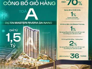 Masteri đà nẵng,độc quyền giỏ hàng view pháo hoa quốc tế tòa a trục 0607 080 ***111213,giá tốt