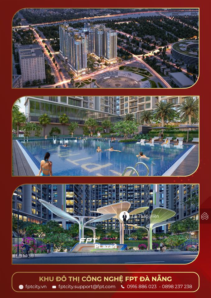 Fpt plaza 4 tòa căn hộ cao cấp giữa lòng khu đô thị đẳng cấp fpt city đà nẵng