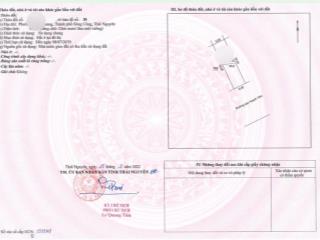 Hơn 1 tỷ 8 cần bán lô đất khu dân cư sát ub phường bách quang, đất đẹp full thổ cư