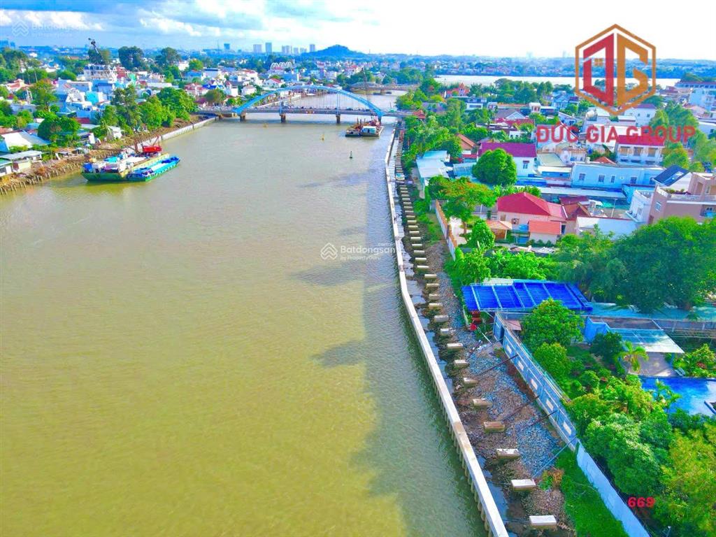 Nhà bán mặt tiền đường nguyễn thành phương mặt hậu view sông đồng nai 694m2 thổ cư giá 48 tỷ