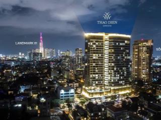 Duy nhất 4 căn penthouse duplex skyvillas mở bán  thảo điền green view trực diện sông & landmark81