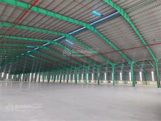 Cho thuê kho xưởng mới đường quốc lộ 1a, giá 55 ngàn/m2