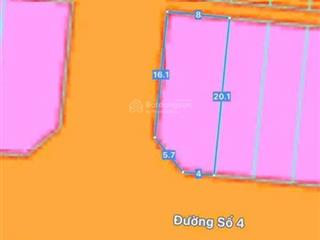 Siêu hiếm  lô góc 3 mặt tiền đẹp nhất kdc tứ hải dĩ an hcm giá 4.99 tỷ  0975 339 ***
