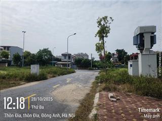 Bán mảnh đất phân lô ô tô vỉa hè 5m, đường 14m, khu đầu giá thôn đìa 90m, mặt tiền 5m