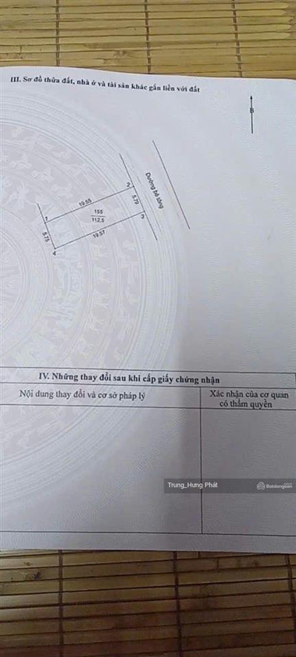 Chính chủ bán đất chương dương, huyện thường tín, ngõ thông, ô tô vào đất, quay đầu, gần ubnd