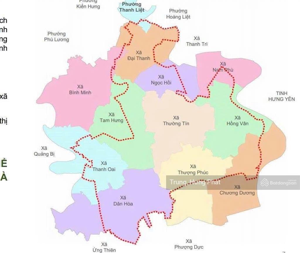 Bán đất đấu giá thường tín, gần vành đai 4, đường 427 mở rộng, olympic quốc tế, tt hành chính mới