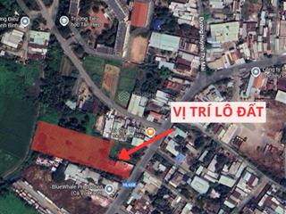 Đất 2 mặt tiền 2.368m, có 1.368m thổ cư ngay dương công khi, hóc môn