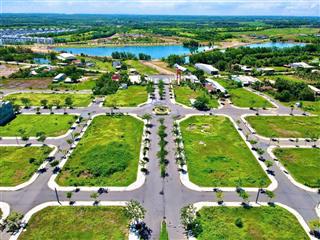 Siêu hot bán lô hưng long residence gần cổng chính giá 890 triệu, 85m2 gần vin green city đức hòa