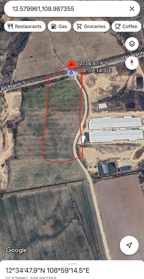 Cần bán nhanh đất diện tích 15.585m2 tại thôn buôn sim, xã tây ninh hòa (ninh tây) khánh hòa