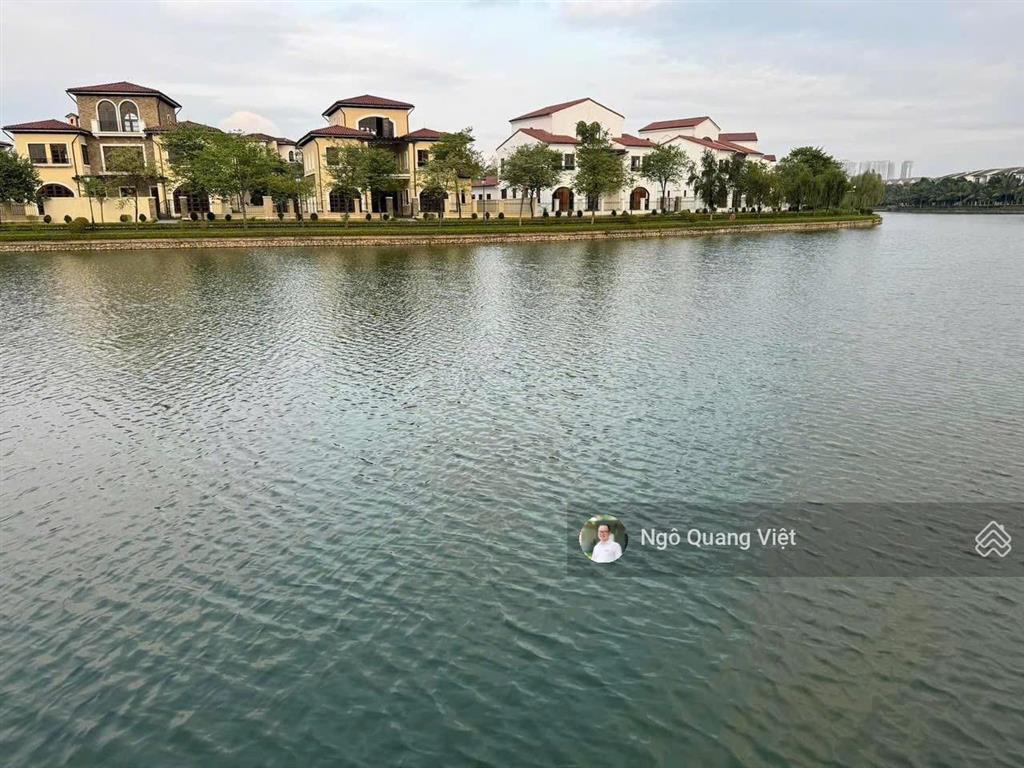 Vista lago nam an khánh biệt thự mặt hồ 400m2 view triệu đô giá tốt, sổ đỏ, cơ hội đầu tư hiếm có