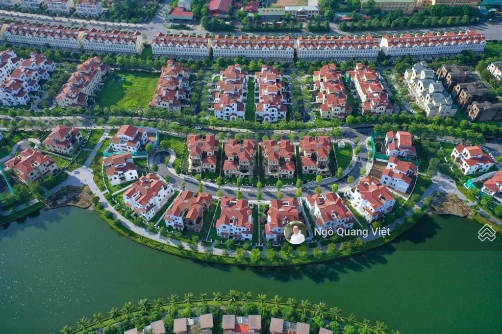 Vista lago nam an khánh biệt thự mặt hồ 400m2 view triệu đô giá tốt, sổ đỏ, cơ hội đầu tư hiếm có