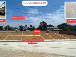 Giá rẻ nhất khu vực trục chính cổ đông, mảnh đất 103,8 m2 ngay sát quốc lộ 21 400m giá chỉ 2,49 tỷ