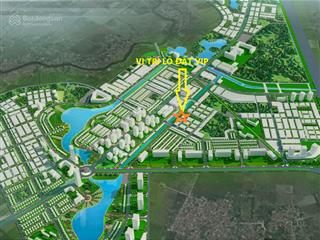 Cần thanh khoản lô liền kề mặt kênh đường 25m khu phố ẩm thực đẹp nhất khu đô thị thanh hà
