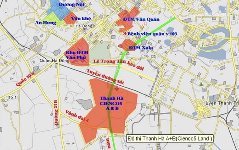 Giá liền kề thanh hà 90 triệu/m2, biệt thự thanh hà chỉ từ 80 triệu/m2