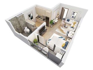 Bán gấp căn hộ tại the zurich zr2.0909  vinhomes ocean park, 3,15 tỷ bao phí chuyển nhượng, 40,8m2