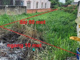 Chủ ngộp bán lô 10x50 giá 750tr mặt tiền đường nguyễn kim cương, dân cư đông đúc