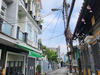 Nhà 3lau btct cách đường dương cát lợi 20m xe hơi đậu tận cửa vuông vức a4 kdc an ninh giá tốt 6t95