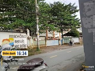 Bán gấp nhà đất thổ cư 338m² tại thới tứ hóc môn, gần chợ và trường học phan đăng lưu