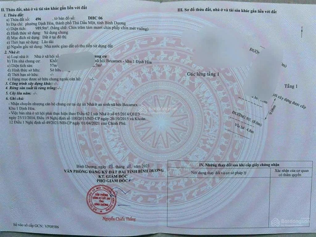 Mặt tiền kinh doanh 77m2 becamex định hòa 1,6 tỷ, thuê được 7 triệu /tháng, sài gòn mua được