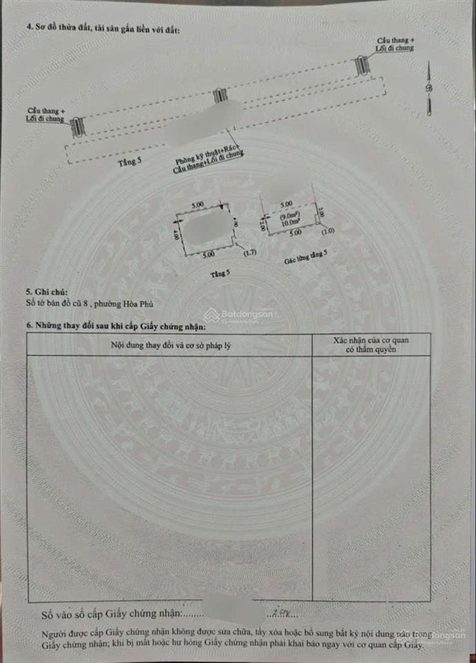 Nhà ở xã hội định hòa, lầu 3 sổ hồng 100 triệu. còn góp 20 năm 400 triệu. toàn quốc mua được