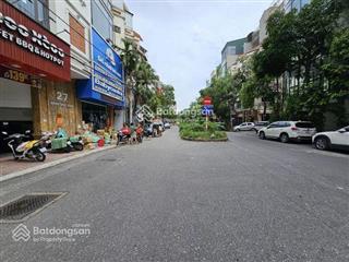 Mặt phố đặng thùy trâm  75m2  mặt tiền 5m  2 thoáng trước sau  hiếm nhà bán