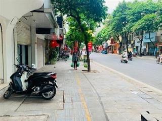 Mặt phố huế  hai bà trưng  lô góc  120m2  mt 5m  vỉa hè rộng  xây building