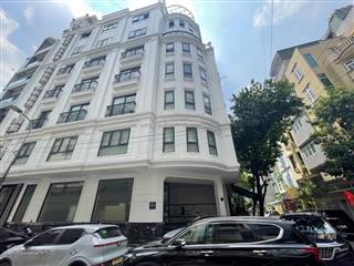 Lô góc  toà văn phòng phố dương khuê  180m2  9 tầng  mt 9m  pccc đẩy đủ  kdvp