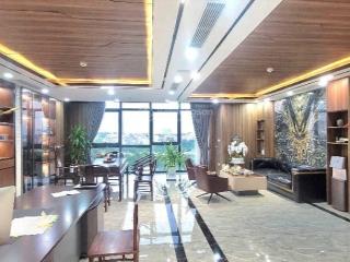 Toà building mặt phố nguyễn hữu thọ  250m2  8 tầng  mt 7,7m  view mặt hồ linh đàm