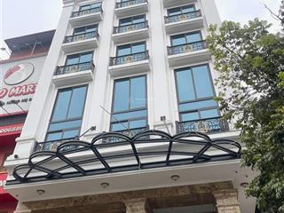 Building mặt phố trần đại nghĩa  dt 135m2  9 tầng thang máy  vỉa hè rộng  pccc đạt chuẩn