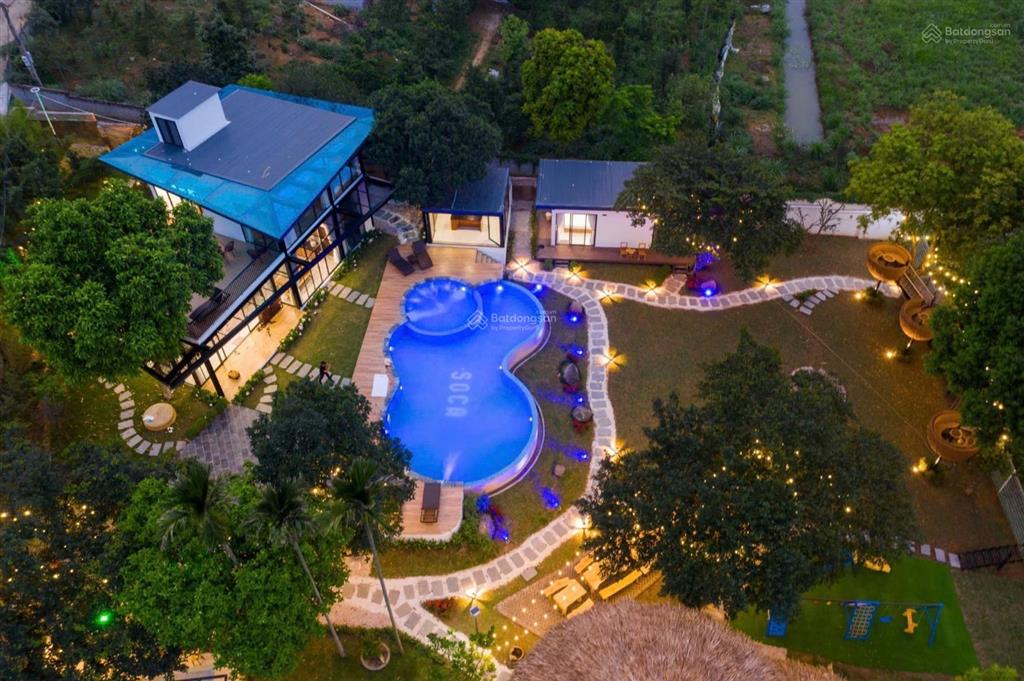 Bán villa tại vân hoà  ba vì  hà nội  2150m2  hồ bơi  khuôn viên đẹp  thiết kế hiện đại