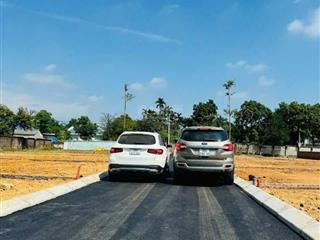 Bán đất nền hòa lạc tại lập thành đông xuân quốc oai 11 lô 2 ô tô đỗ cửa  đón sóng metro  2xtr/m2