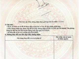 Siêu phẩm đầu tư  hiếm  giá rẻ đón sóng vin khu đấu giá x1 lỗ khê, liên hà. gần thpt liên hà