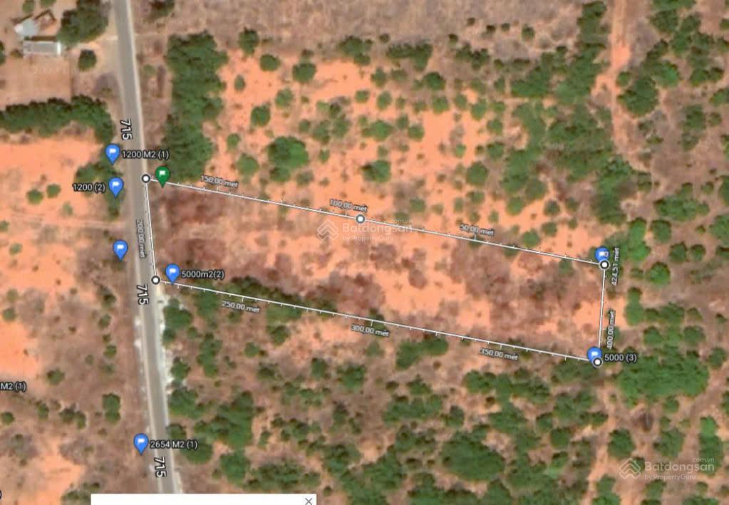 Bán đất gần sân bay phan thiết đường 715 xã thiện nghiệp