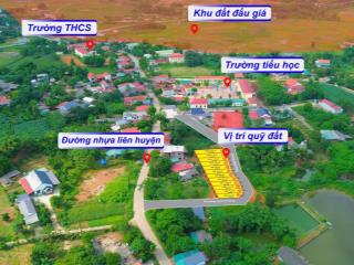 Lô góc 2 mặt tiền view hồ  cạnh trường học