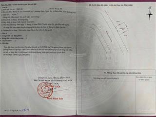 Bán đất nền khu đô thị 7b, điện ngọc, quảng nam, giá cực chất chỉ với 2,65 tỷ, 94.5m2 đường 10,5m