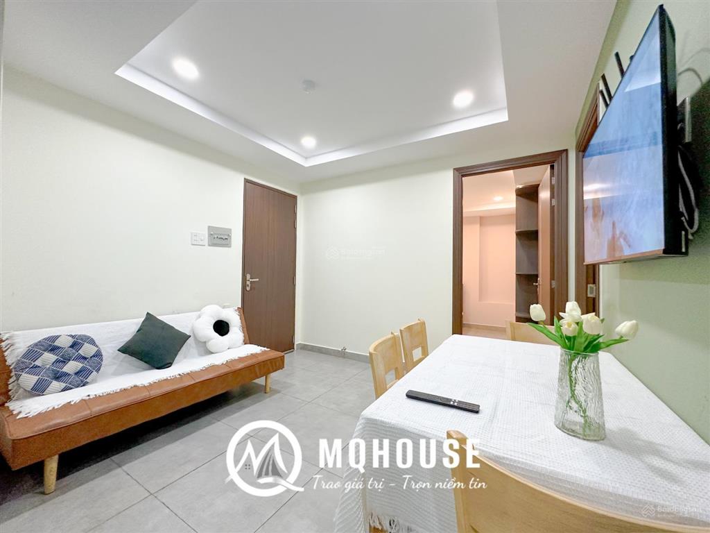 Cho thuê cc mini 2pn + 1pk, full nội thất xịn thang máy ngay đh ueh  vạn hạnh mall quận 10