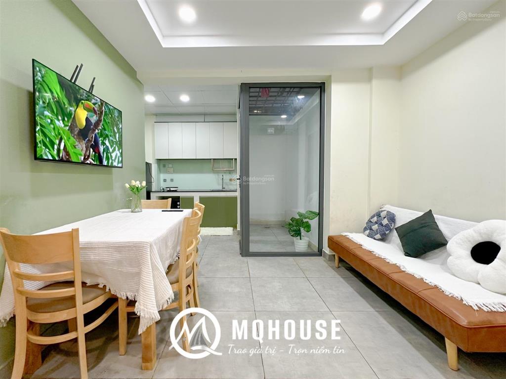 Cho thuê cc mini 2pn + 1pk, full nội thất xịn thang máy ngay đh ueh  vạn hạnh mall quận 10