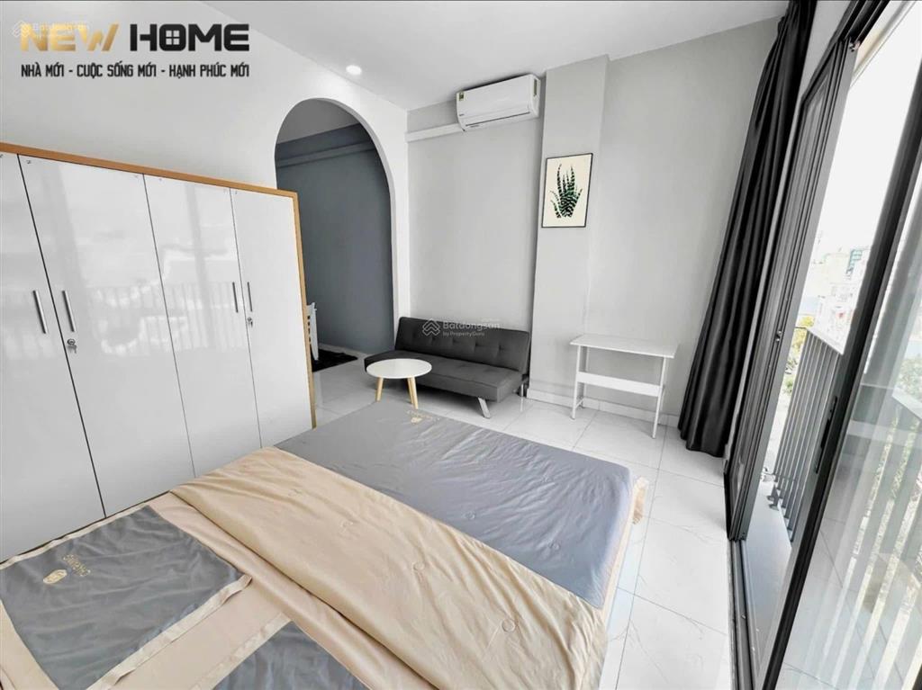 Cho thuê căn 1 phòng ngủ ban công/cs 40m2 thang máy trần quang diệu quận 3