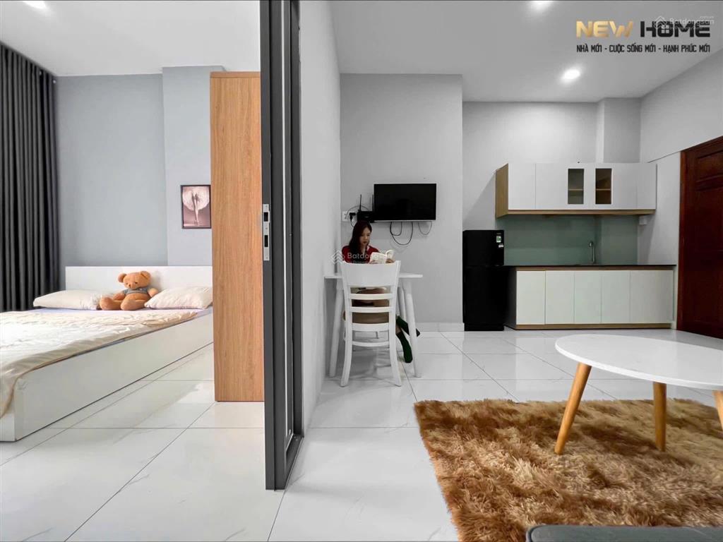 Cho thuê căn 1 phòng ngủ ban công/cs 40m2 thang máy trần quang diệu quận 3