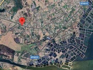 Bán lô đất mặt tiền đường nhựa thôn tân dân 2, xã vạn thắng, huyện vạn ninh.