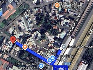 Chủ thiện chí giảm mạnh lô đất đẹp 7x18  đường nguyễn văn bá ngay trạm ga metro bình thái