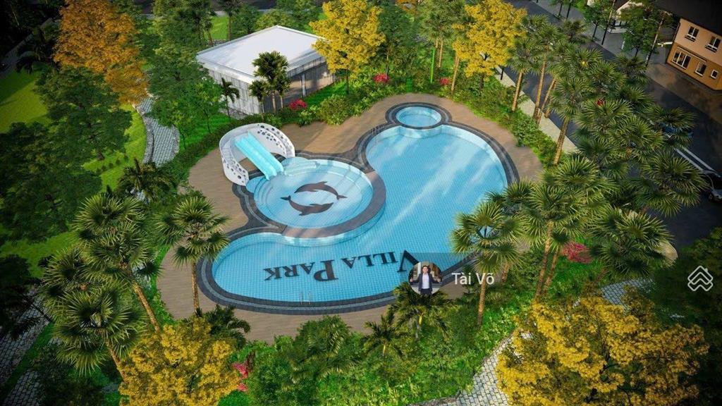 Á khôi villa park, công viên trước, sau nhà 43 tỷ, thêm 160m2 vườn