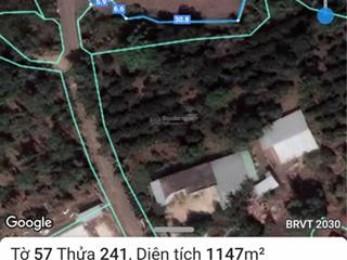 Bán gấp 1147m2 đất xã bình ba tp hcm (châu đức, brvt cũ) 0933 003 ***